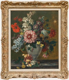 European School 19th Century Oil - In Full Bloom