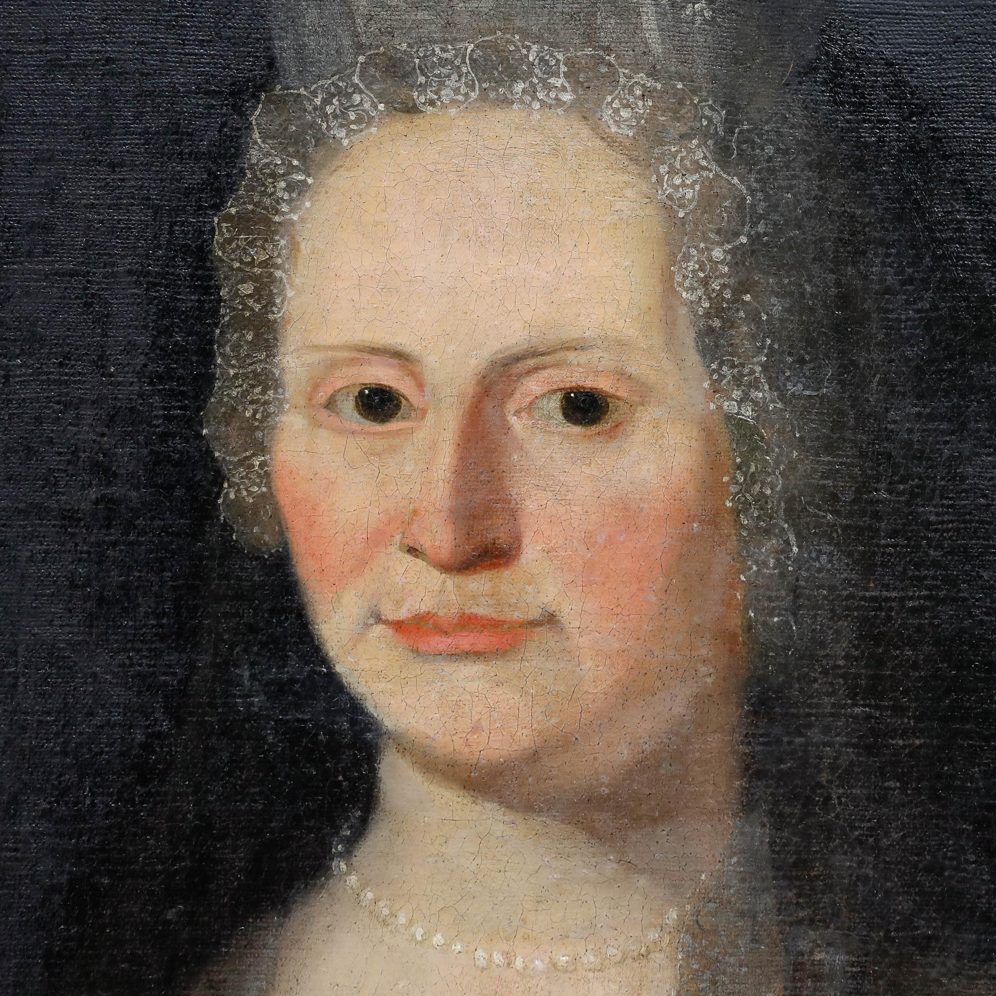 European School Early 19th Century Oil - Portrait of a Noblewoman For Sale 1