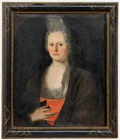 European School Early 19th Century Oil - Portrait of a Noblewoman