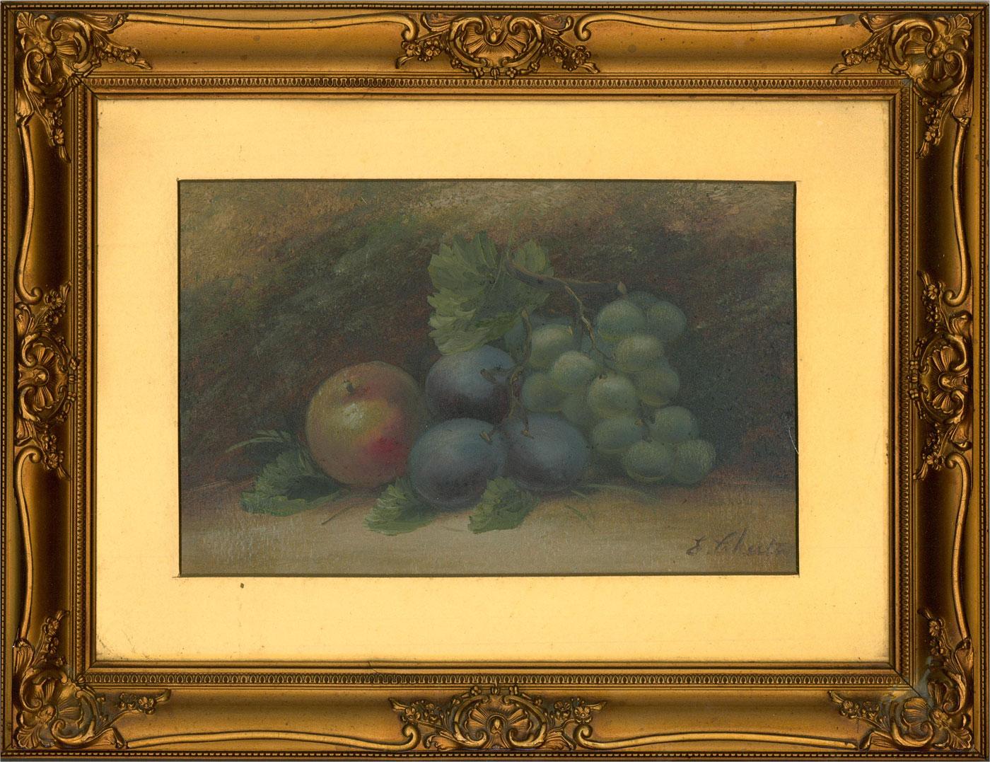 Unknown Still-Life Painting - Evelyn Chester (1875-1929) - Early 20th Century Oil, Fruit Still Life