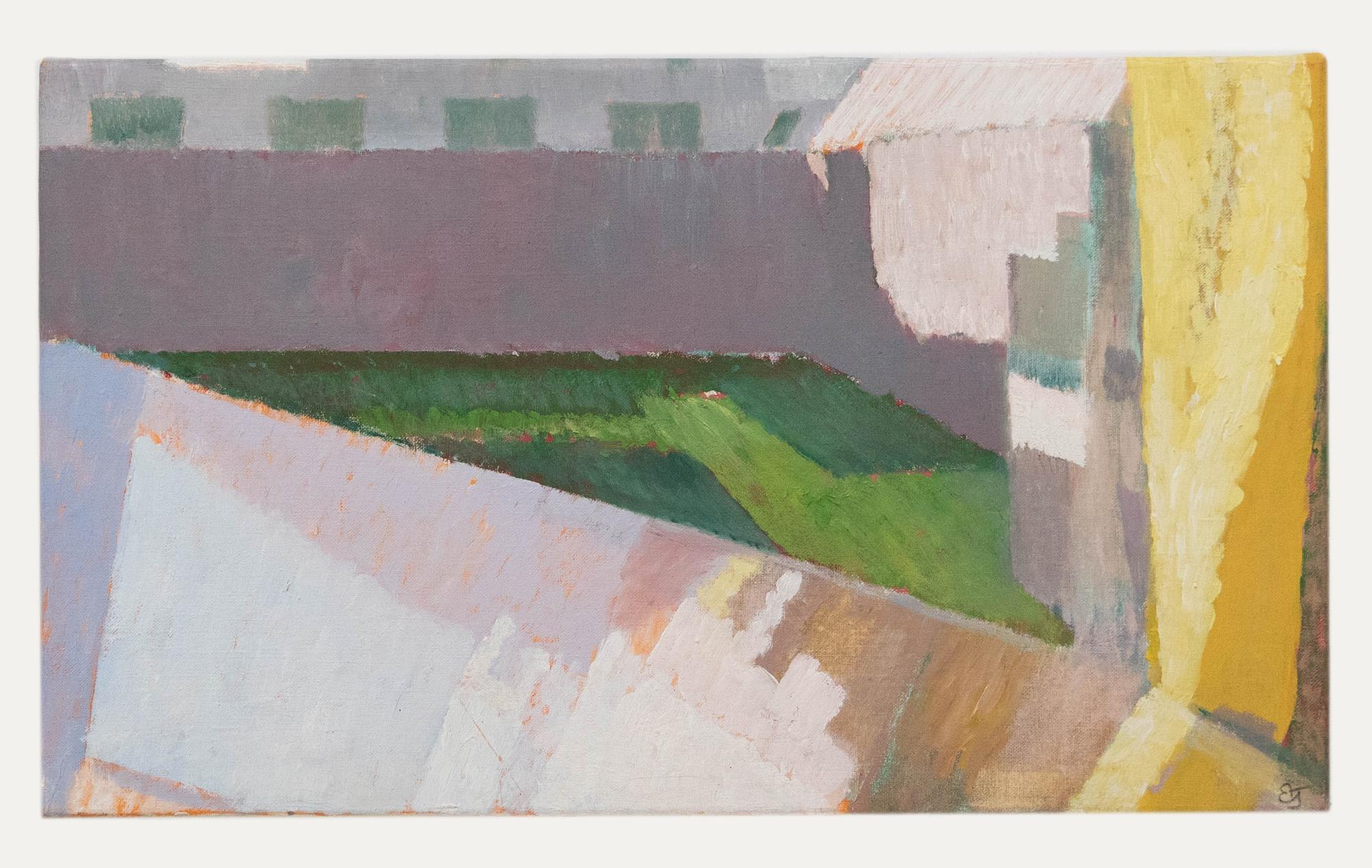 Ewart Johns (1923-2013) - Olio del XX secolo, Riflessi - Painting di Unknown