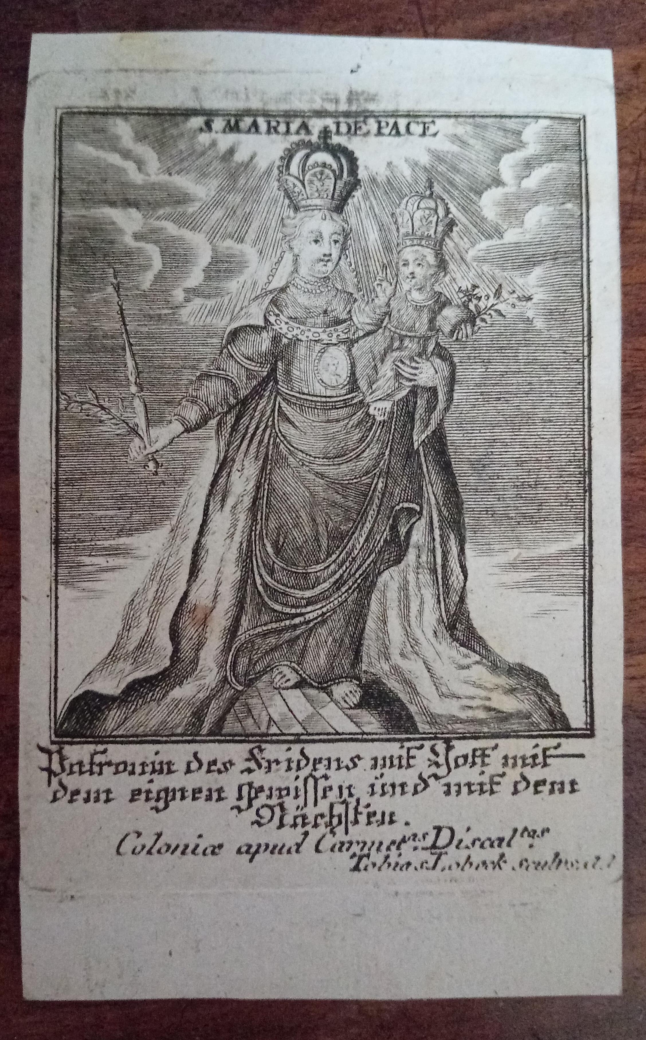 Représentation exceptionnelle et rare de la Vierge Noire en tant que Sancta Maria de Pace en vente 12