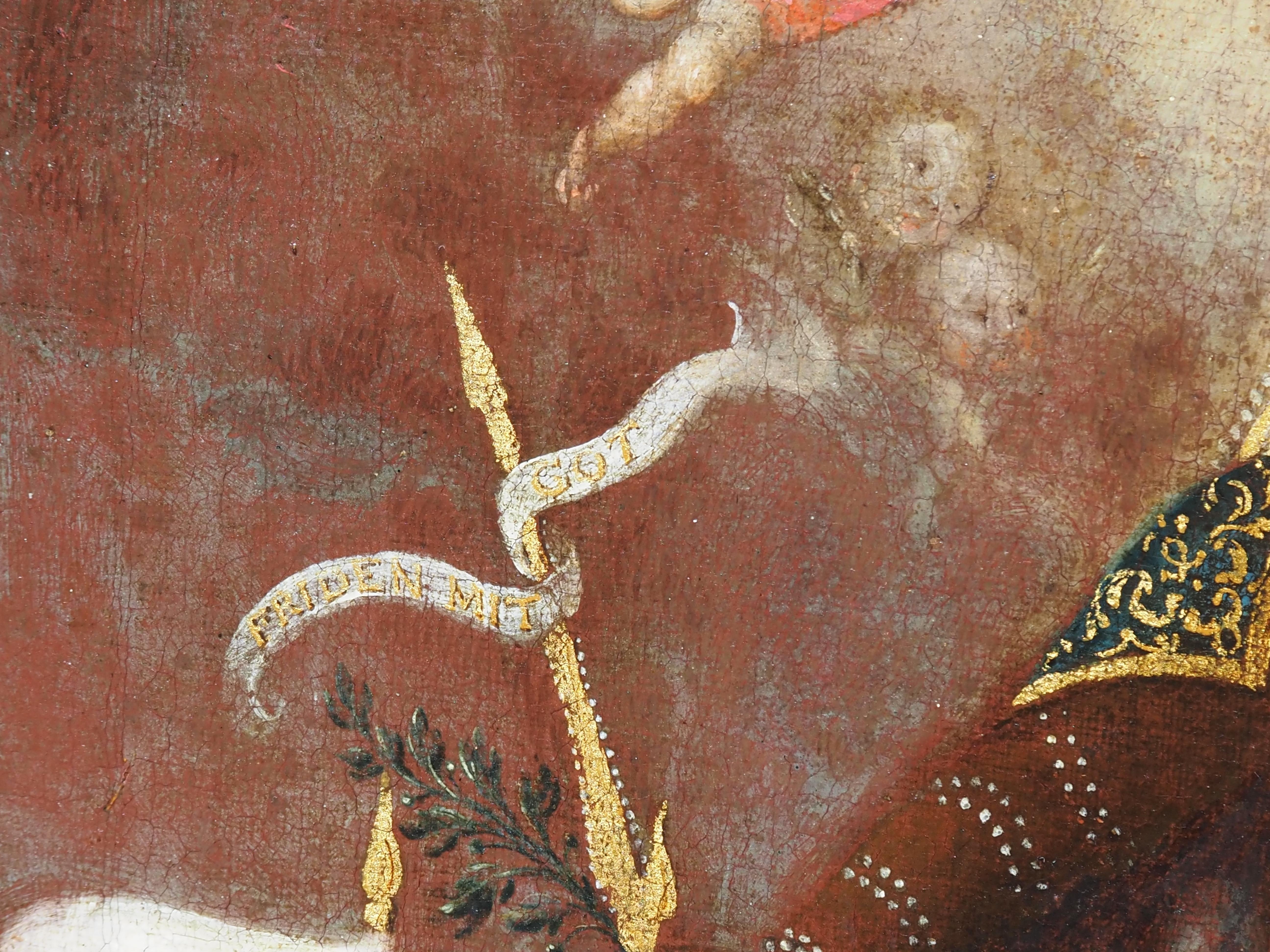 Représentation exceptionnelle et rare de la Vierge Noire en tant que Sancta Maria de Pace en vente 5