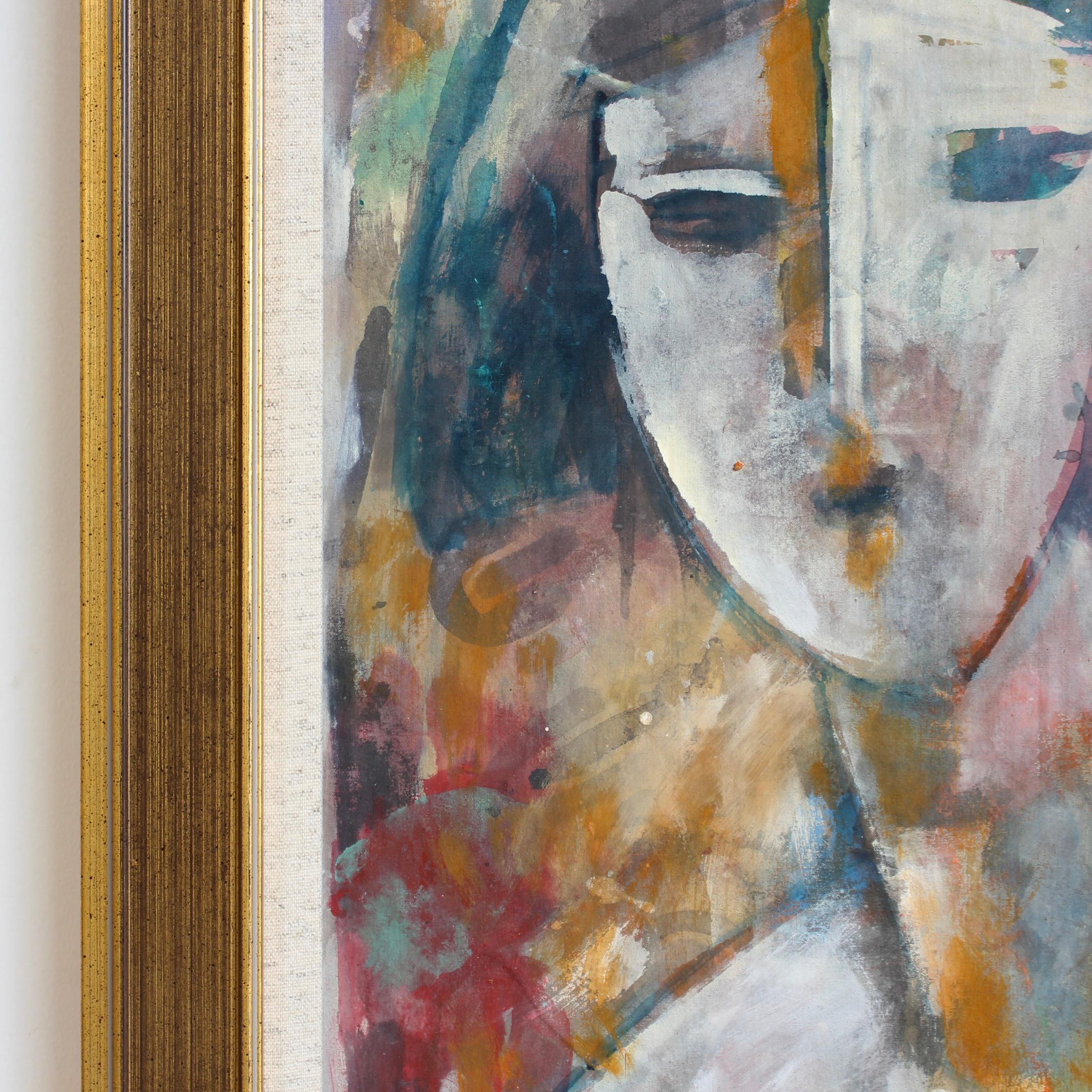 Expressions in Bloom: Portraits from the 20th Century III - Florentine School For Sale 8
