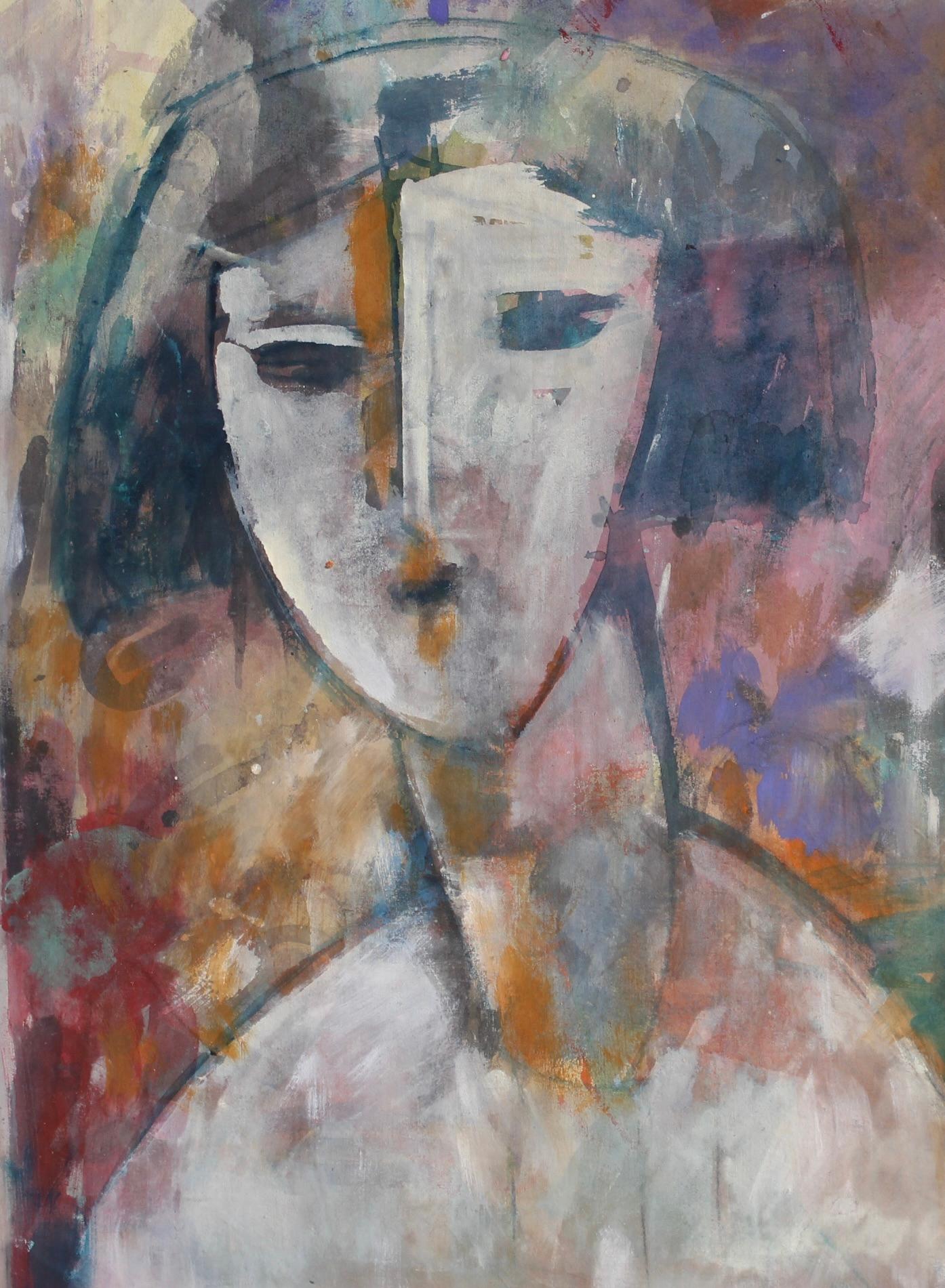 Expressions in Bloom: Portraits from the 20th Century III - Florentine School - Painting by Unknown