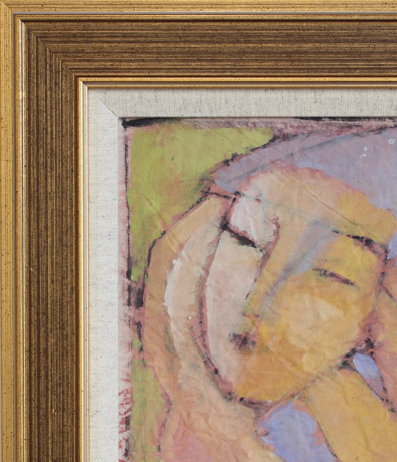 Expressions in Bloom: Portraits from the 20th Century VII - Florentine School - Modern Painting by Unknown
