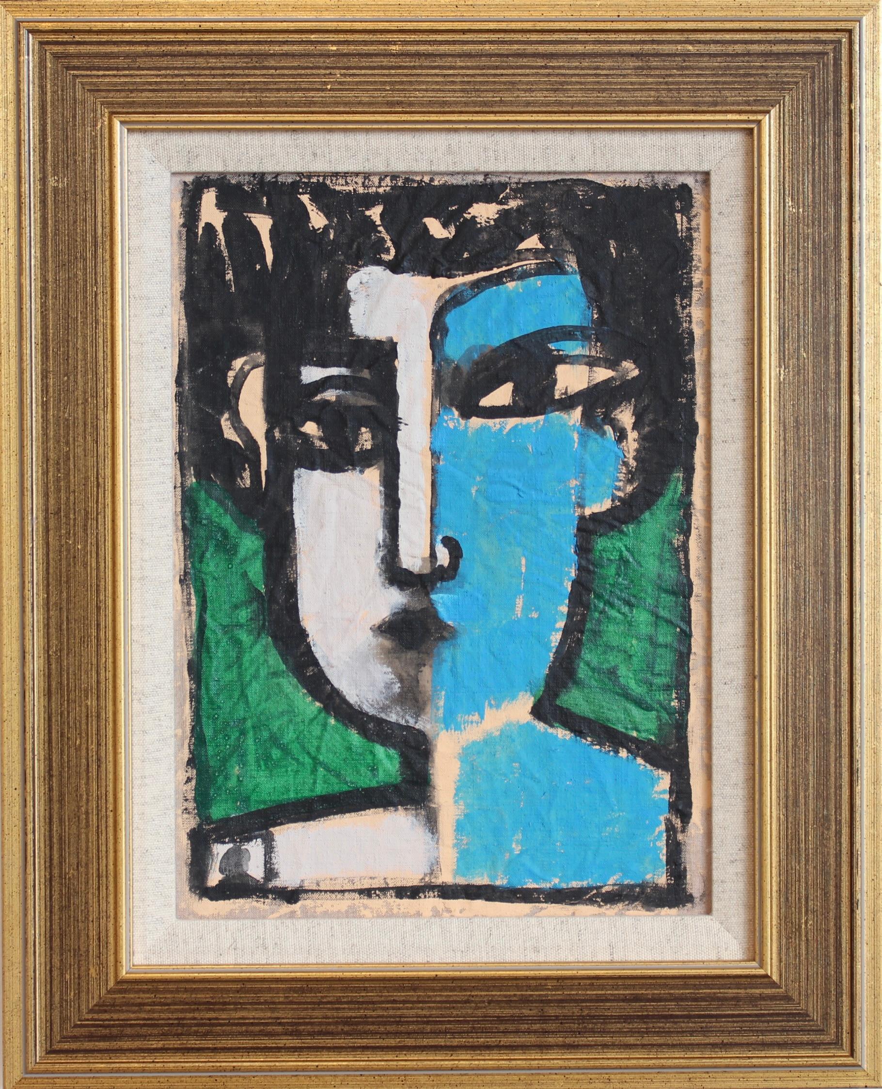 Unknown Portrait Painting - Expressions in Bloom: Portraits from the 20th Century VIII - Florentine School