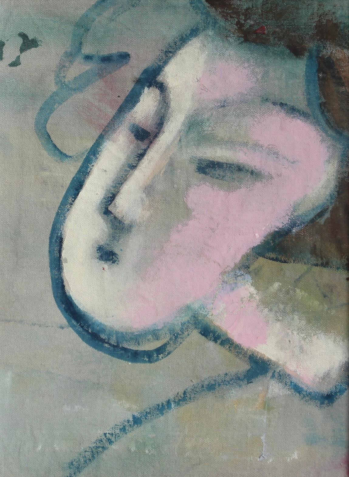 Expressions in Bloom: Portraits from the 20th Century XIV - Florentine School - Painting by Unknown