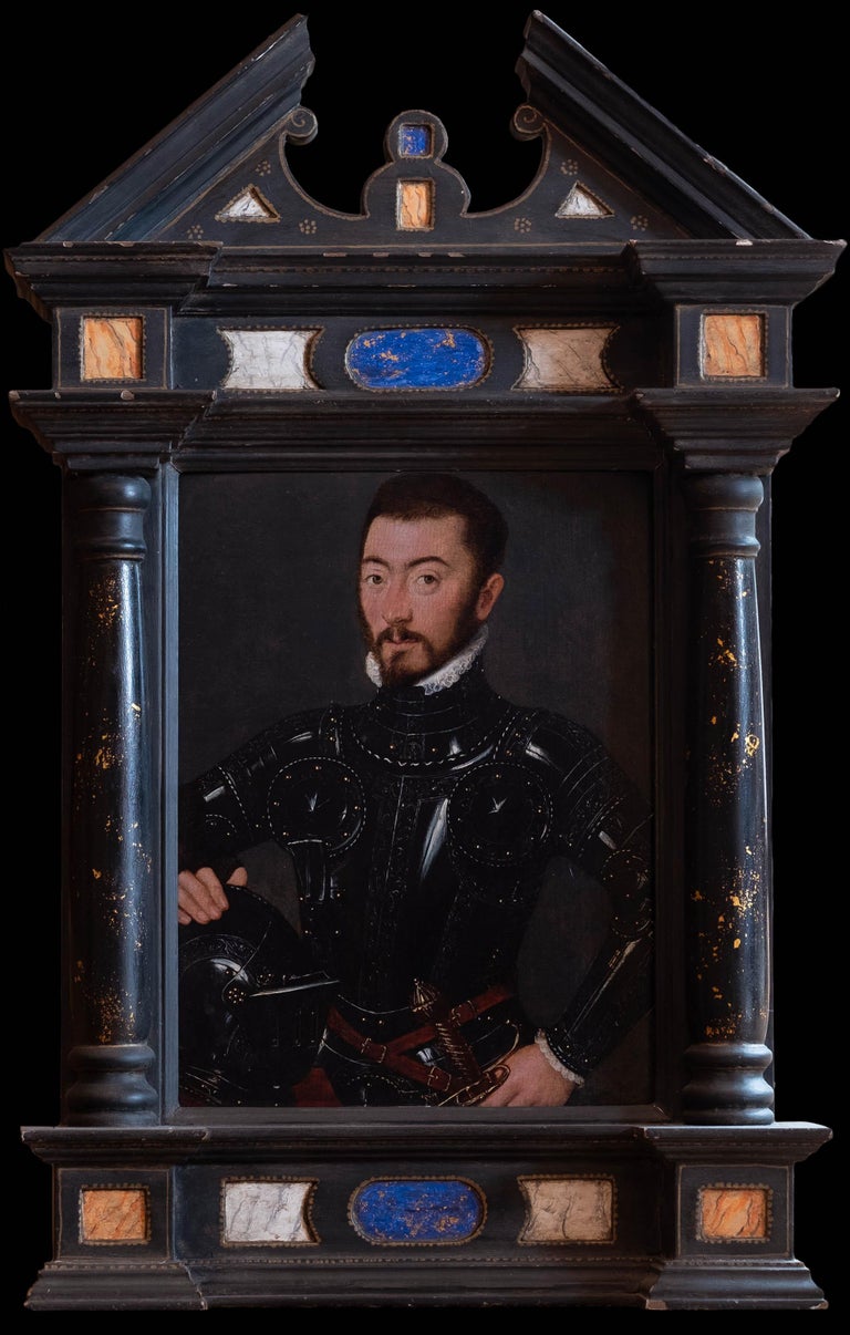 Portrait of a nobleman by an unknown artist, ca. 1560, offered by Daniel Hunt Fine Art