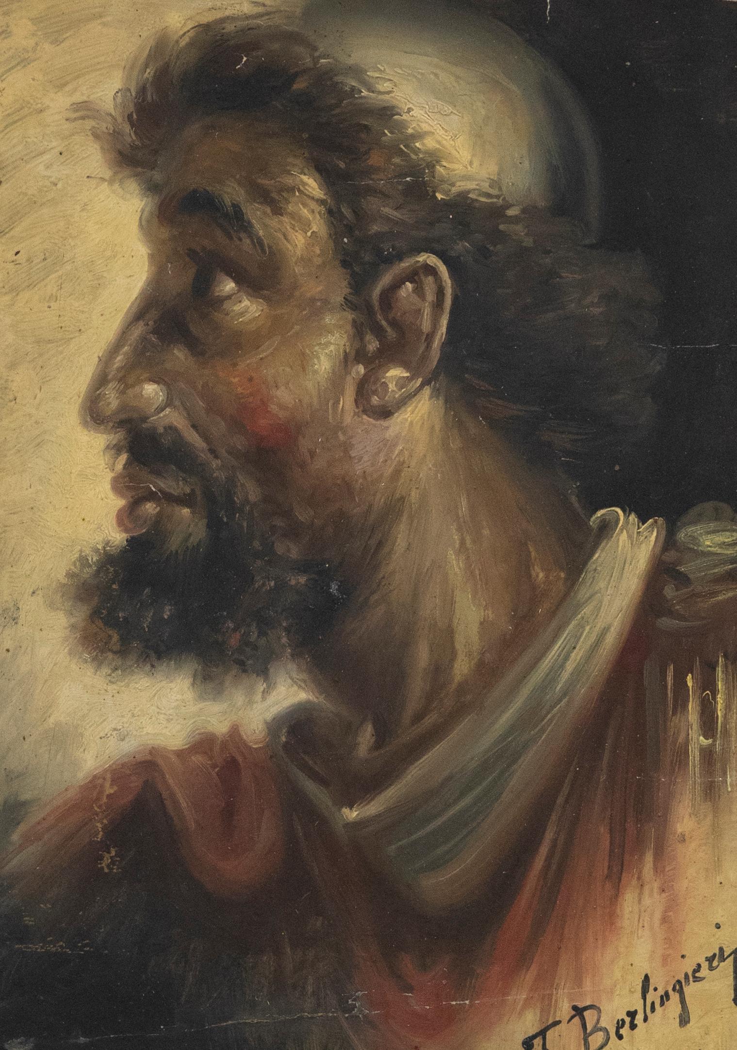 F. Berlingieri - 19th Century Oil, Ulysses - Painting by Unknown