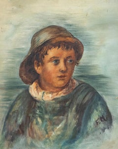 F. Morgan  - 1914 Oil, Fisher Boy