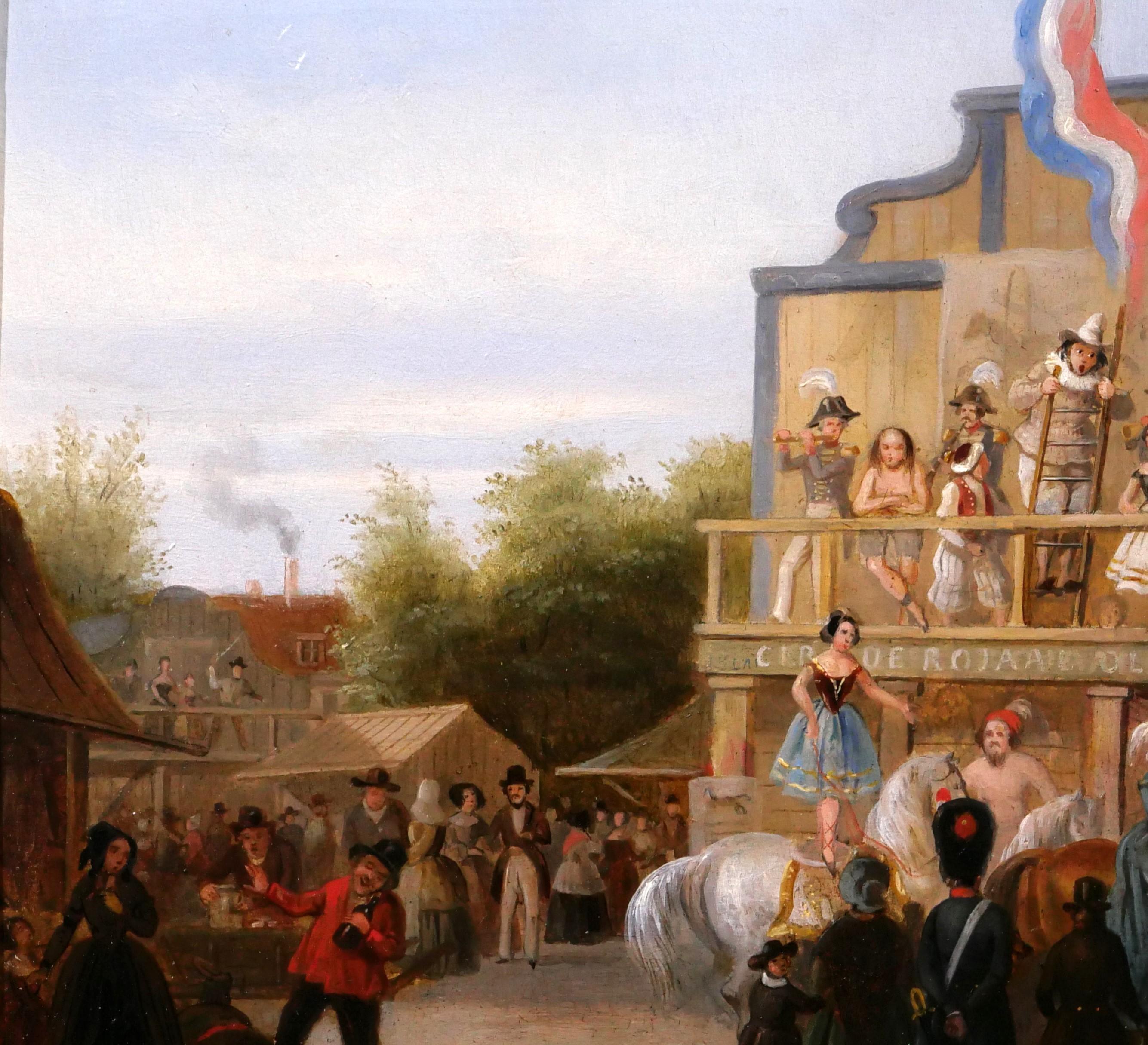 Fair scene with actors For Sale 1