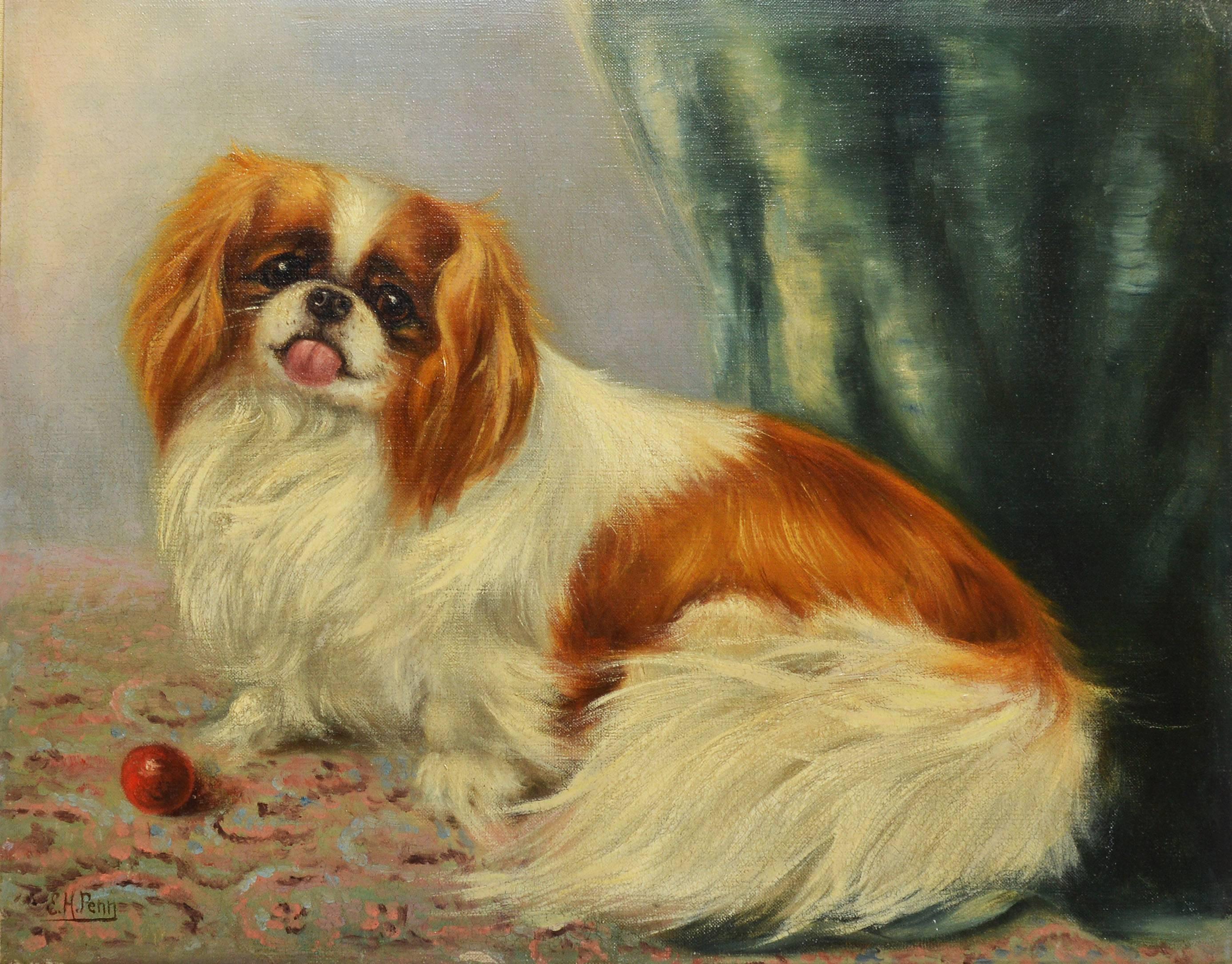 fancy dog painting