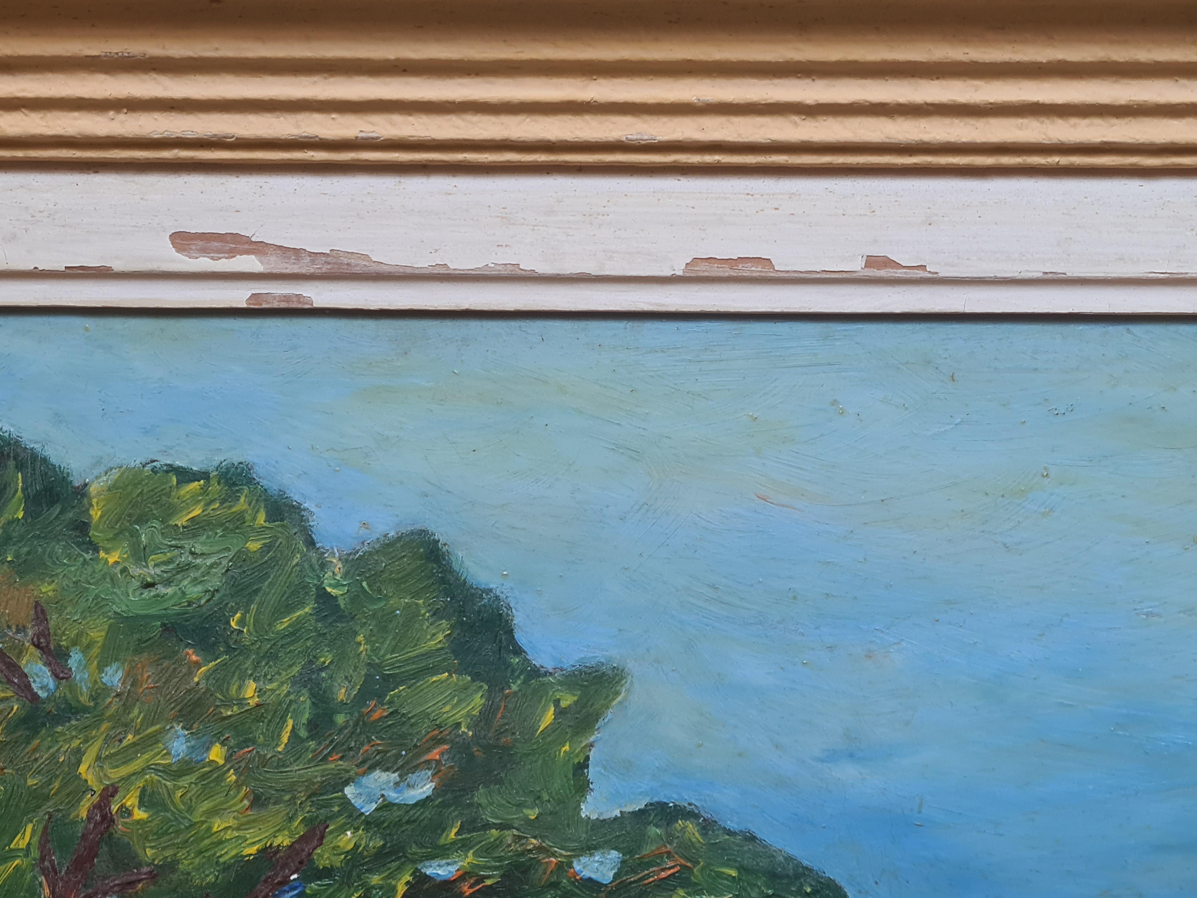 Fauvistische Meereslandschaft, Côte d'Azur im Angebot 6