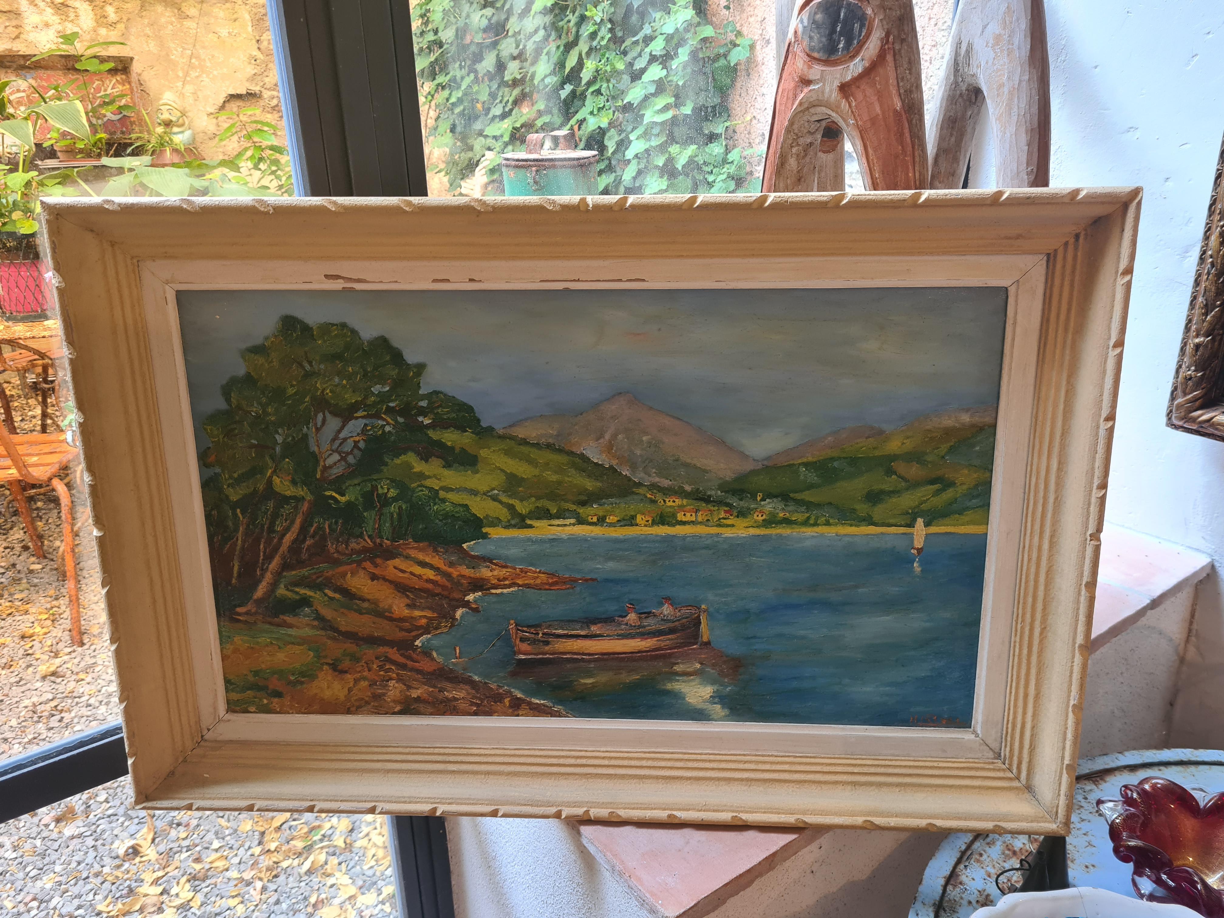 Fauvistische Meereslandschaft, Côte d'Azur im Angebot 7