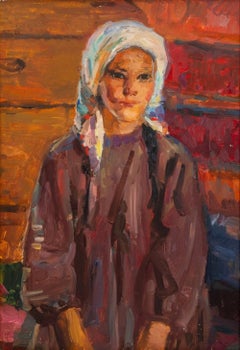 Fedor Kascheev "Railja" Olio su tavola, 1958