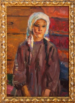 Fedor Kascheev "Railja" Óleo sobre tabla, 1958