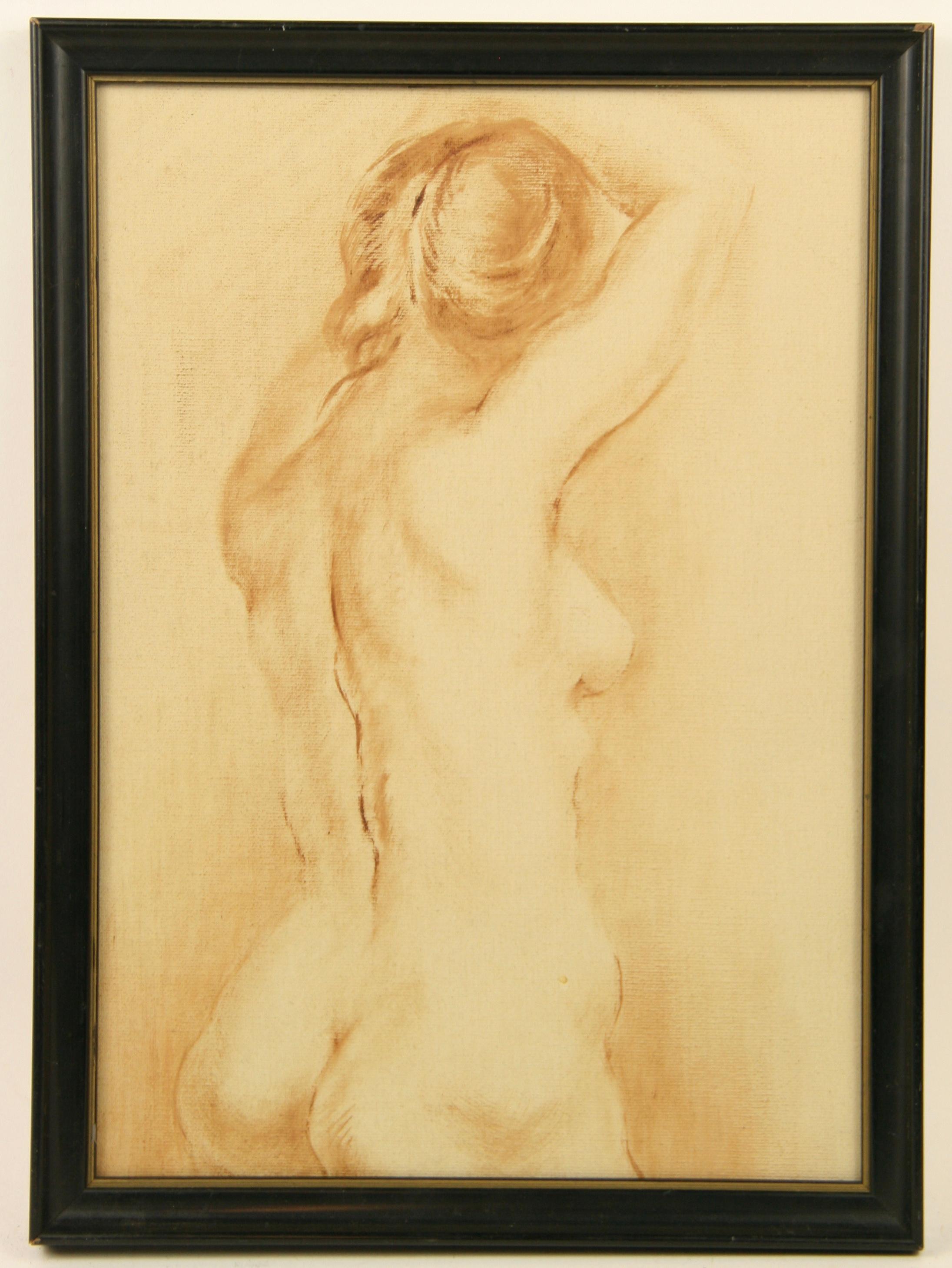 female torso painting