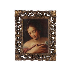 Female figure, 1600s, oil on cavas