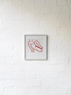 Female Nude Acrylic on Paper (1989)