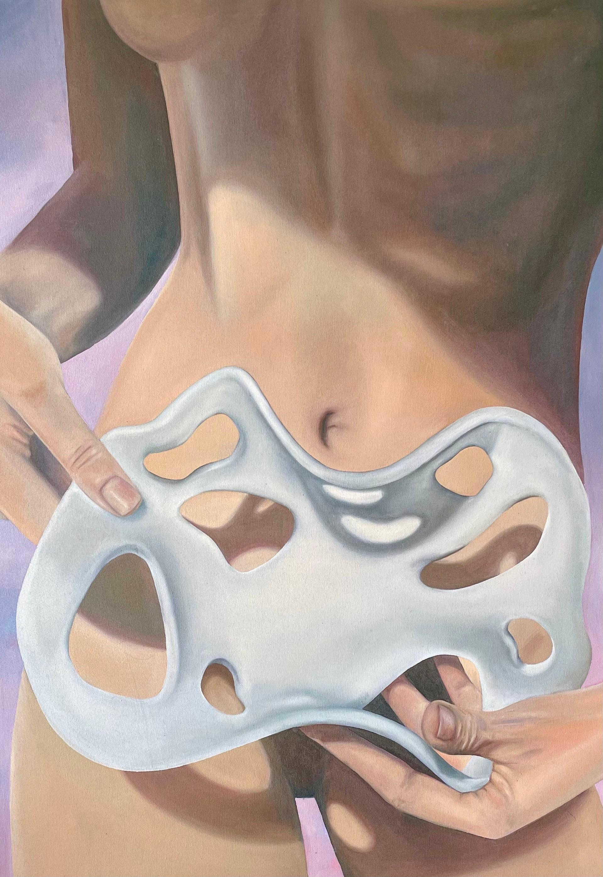 Femenin Displacement by Cloe Galasso - Painting by Unknown