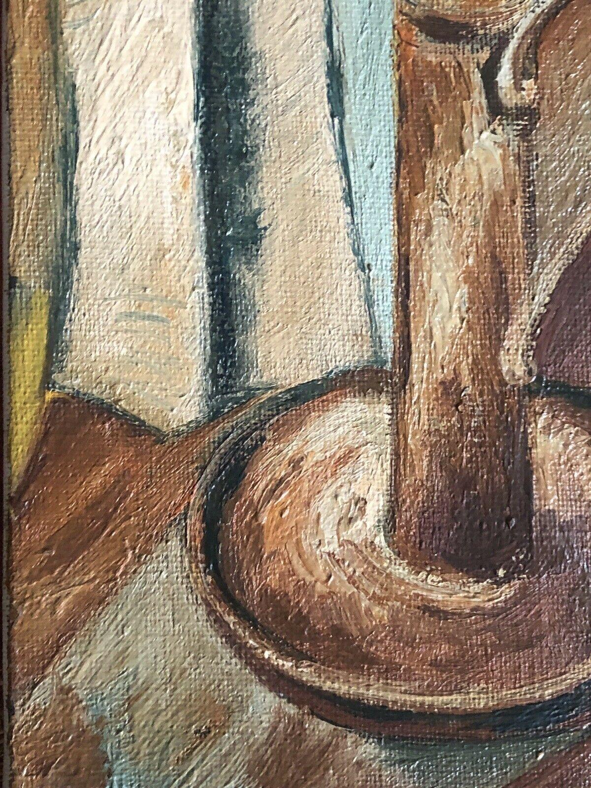 Fernand Audet Französisch Post-Impressionist Öl - Stillleben (Braun), Still-Life Painting, von Unknown