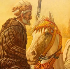 Festival Fantasia. The gun powder's race. arabic, Morocco, horses,