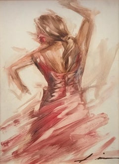 Figurative. Flamenco dancer