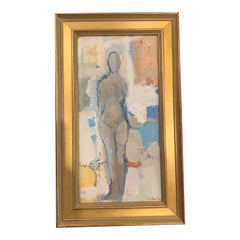 Figurative Framed Oil Painting 