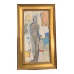 Figurative Framed Oil Painting