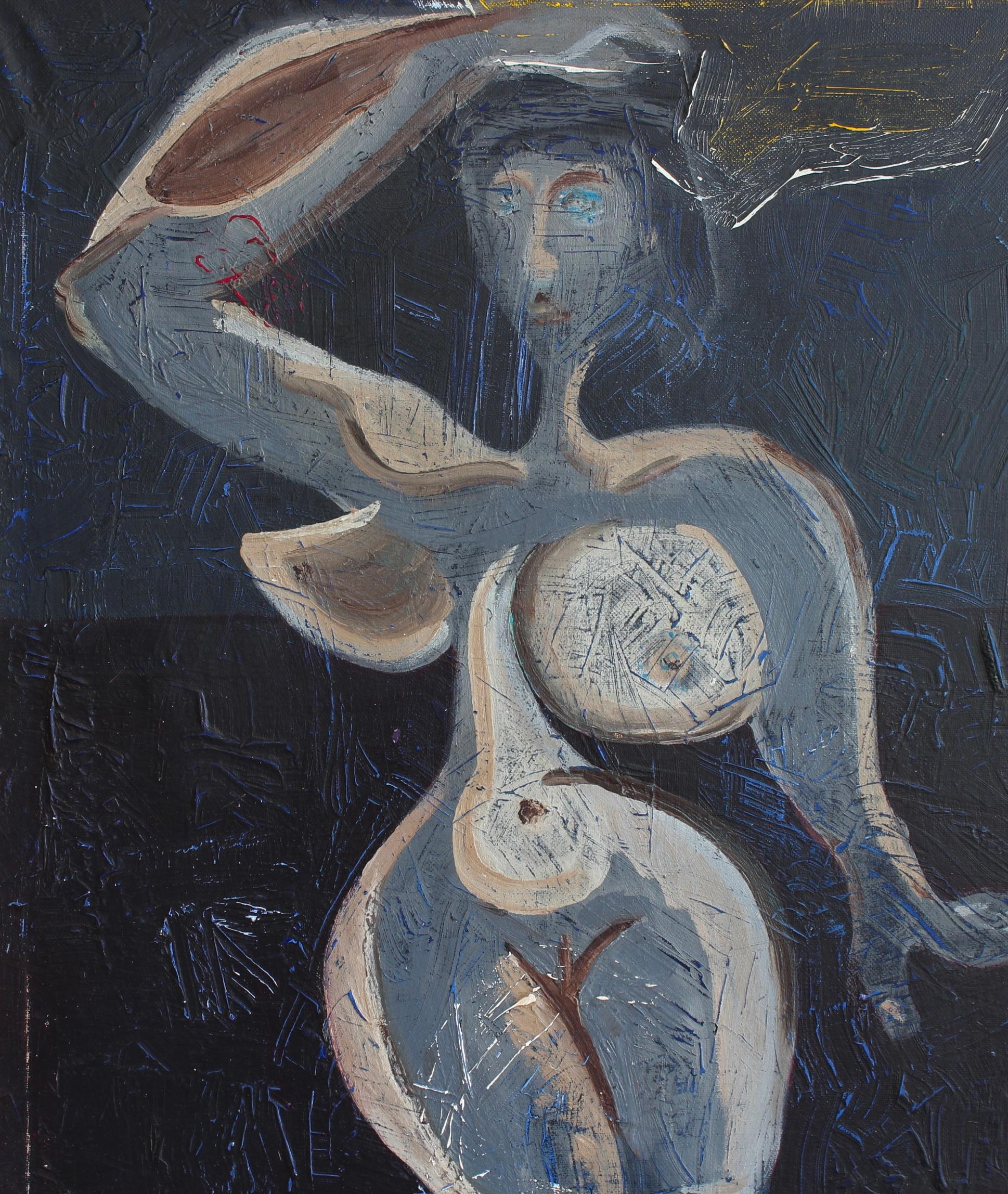 'Figure in Blue Light', French School For Sale 7