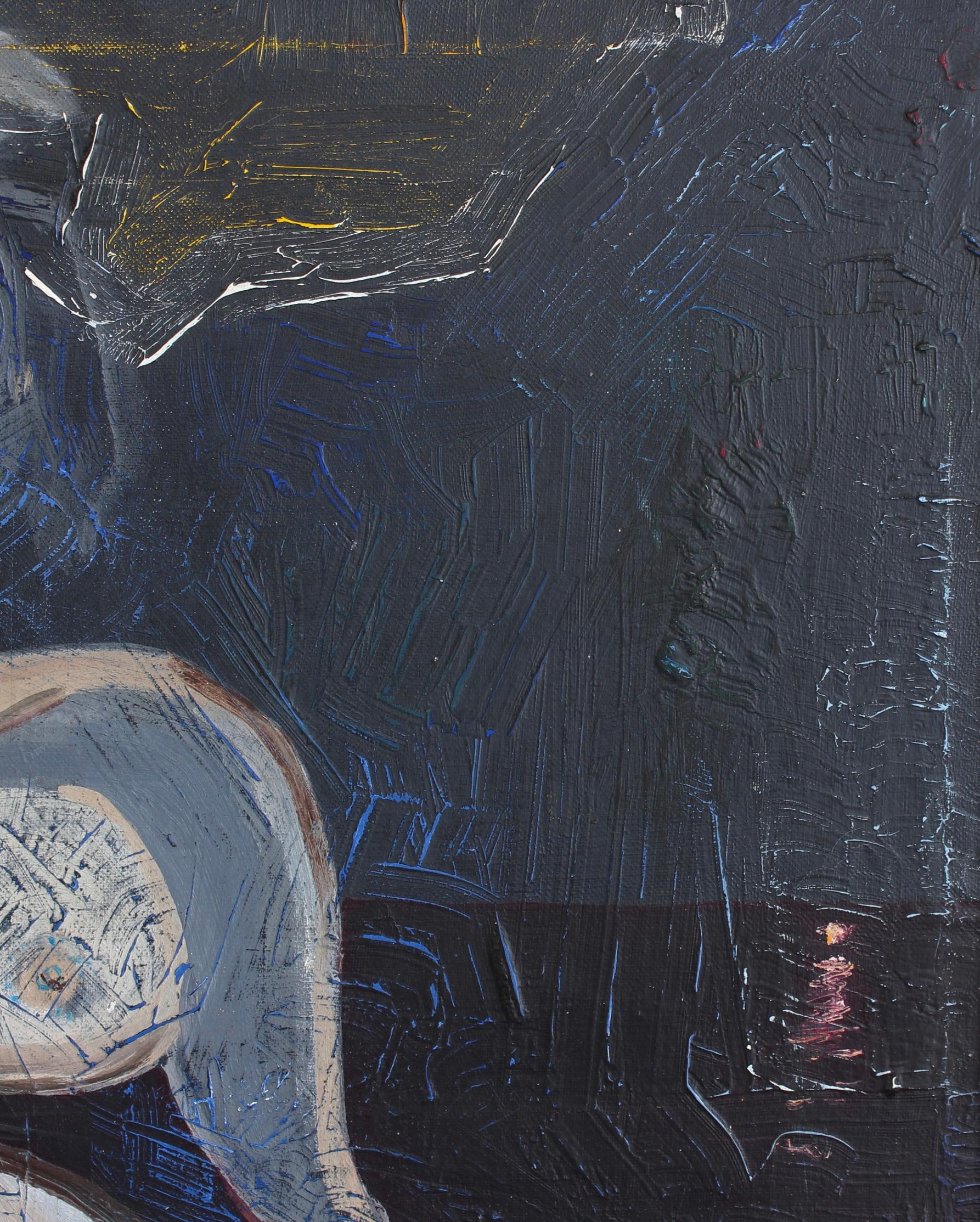 'Figure in Blue Light', French School For Sale 1