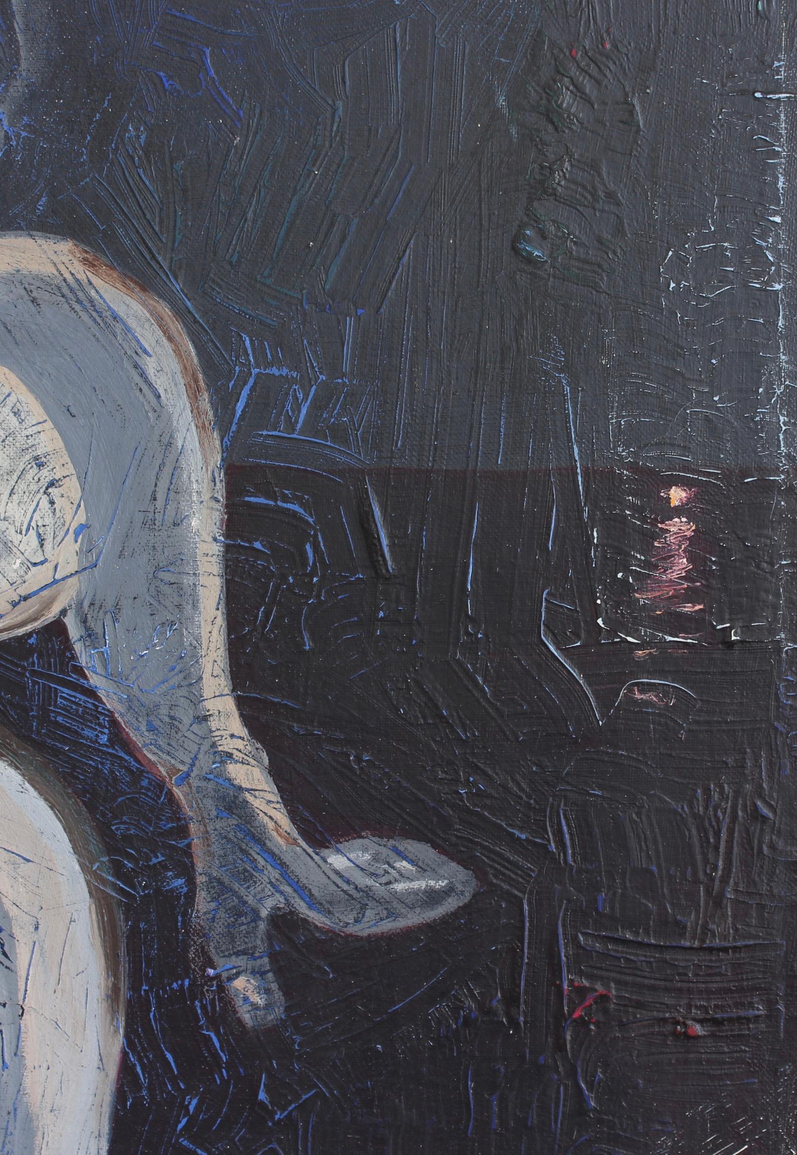 'Figure in Blue Light', French School For Sale 3