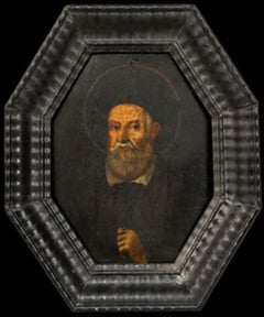 Fine 16th Century Oil - Portrait of a Theologian