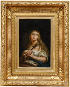 Fine 18th Century Oil - Mary Magdalene