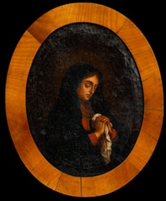Fine 19th Century Oil - Mater Dolorosa