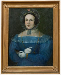 Fine 19th Century Oil - The Captain's Wife