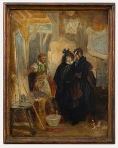 Fine 19th Century Oil - The Master Decorator