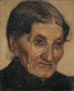 Fine c.1900 Oil - Quiet Wisdom
