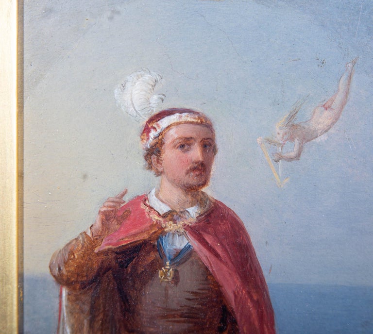 Unknown - Fine Mid 19th Century Oil - The French Nobleman For Sale at ...