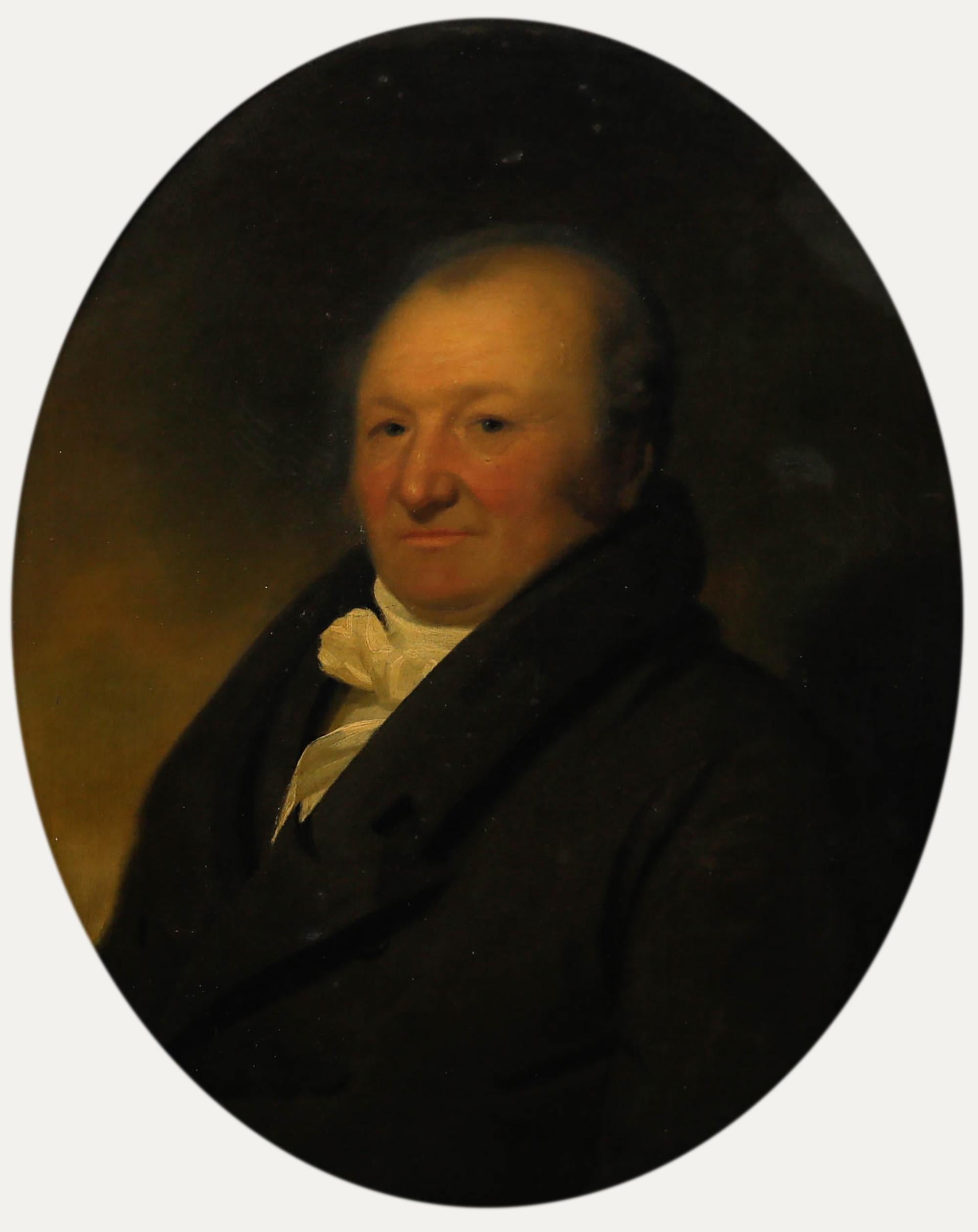 Fine huile écossaise du 19ème siècle - Le Coachmaker d'Édimbourg - Painting de Unknown