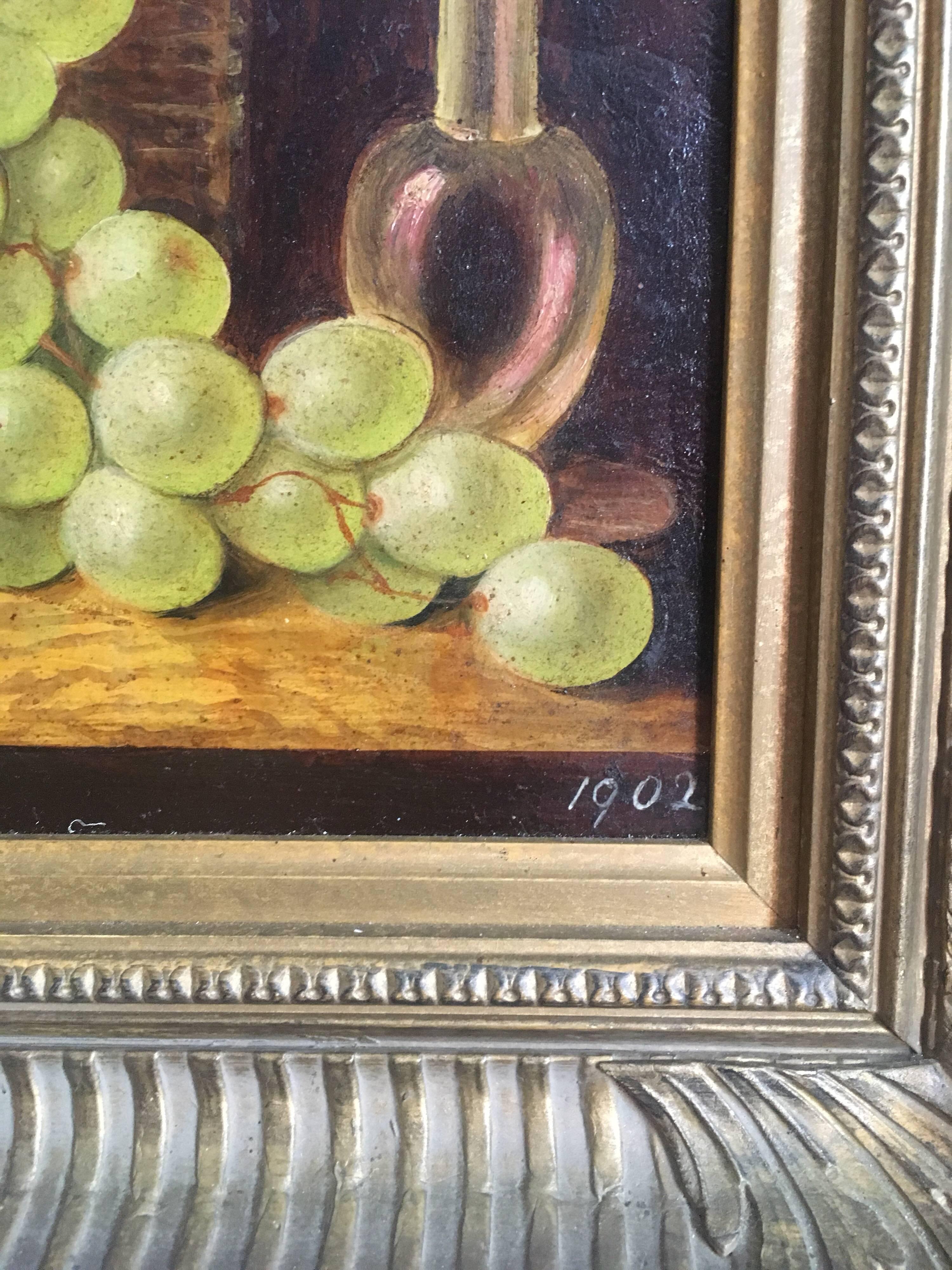 old paintings of fruit
