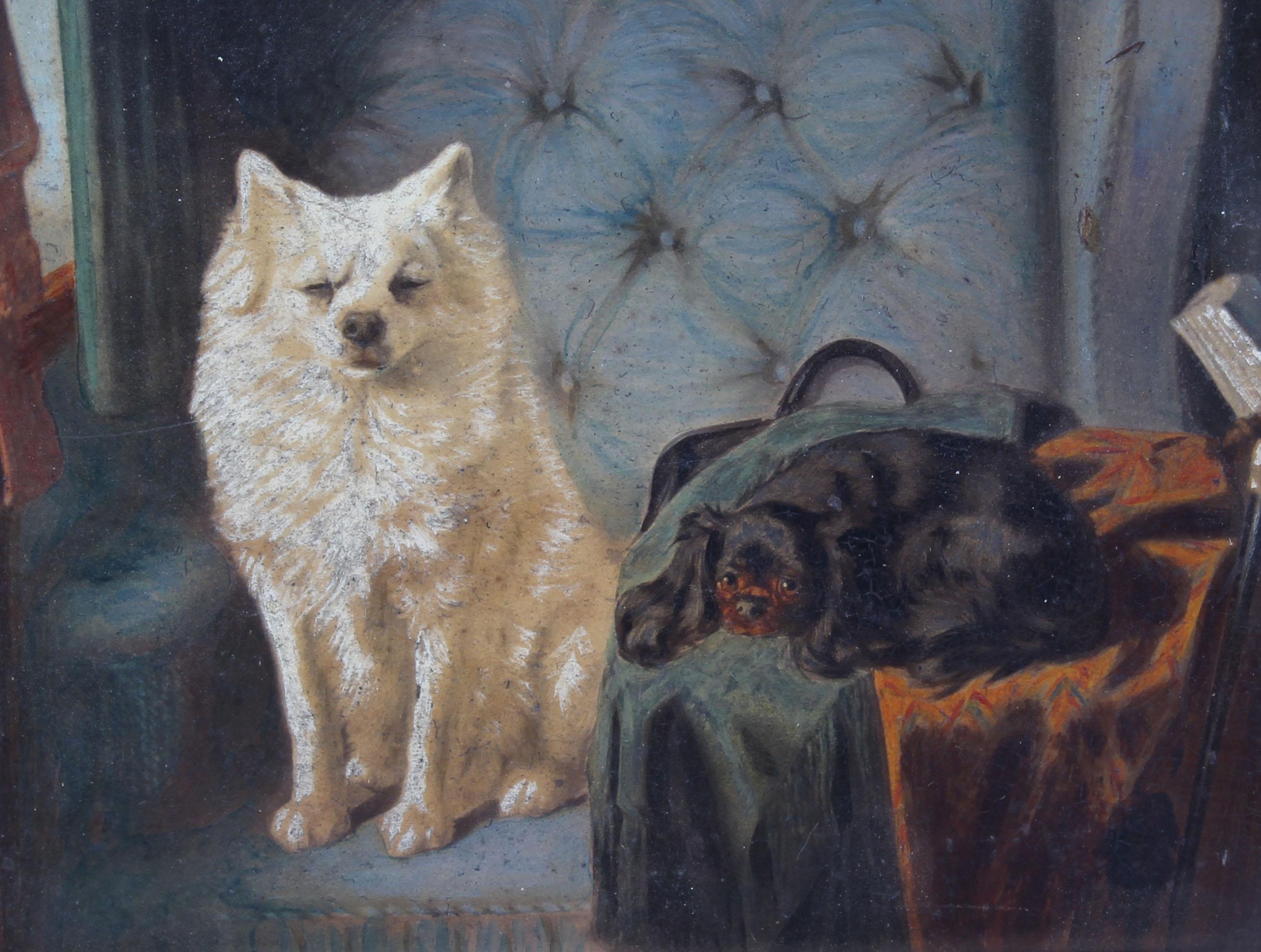 medieval dog paintings