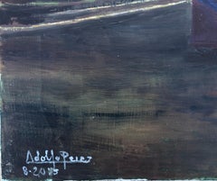 Fishing port Essaouira Morocco oil on canvas painting seascape boat