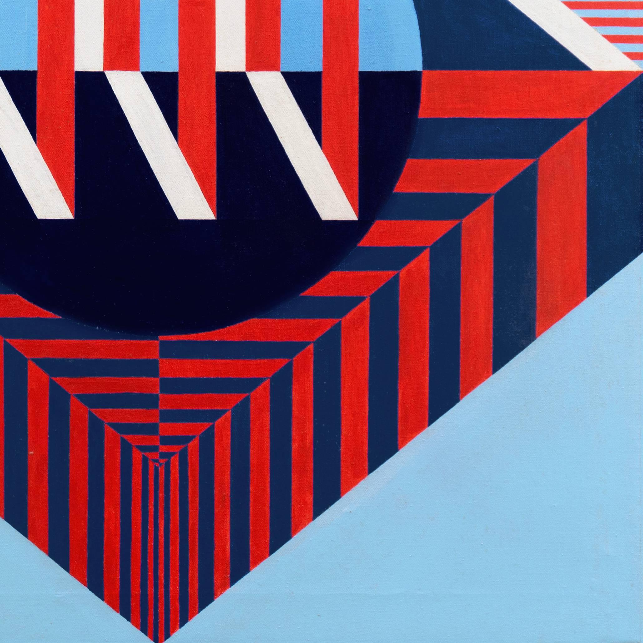 'Flag Medley', American School Pop Art, Red White and Blue, Stars and Stripes For Sale 2