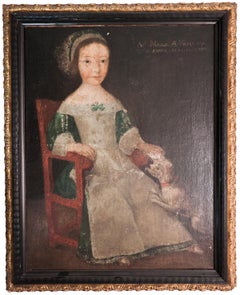 Flemish School--Girl in Chair-1631- Renaissance