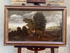 Flight Into Egypt, Northern Painter Active In Rome, Early 17th Century