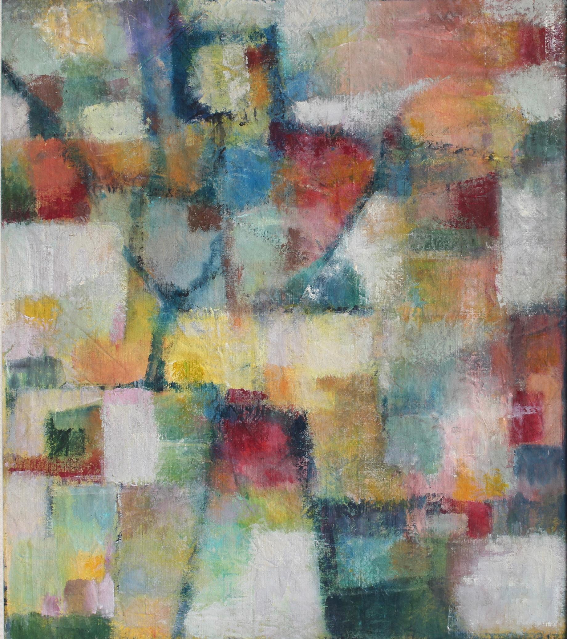 Florentiner Abstraktion in Farbe – Painting von Unknown