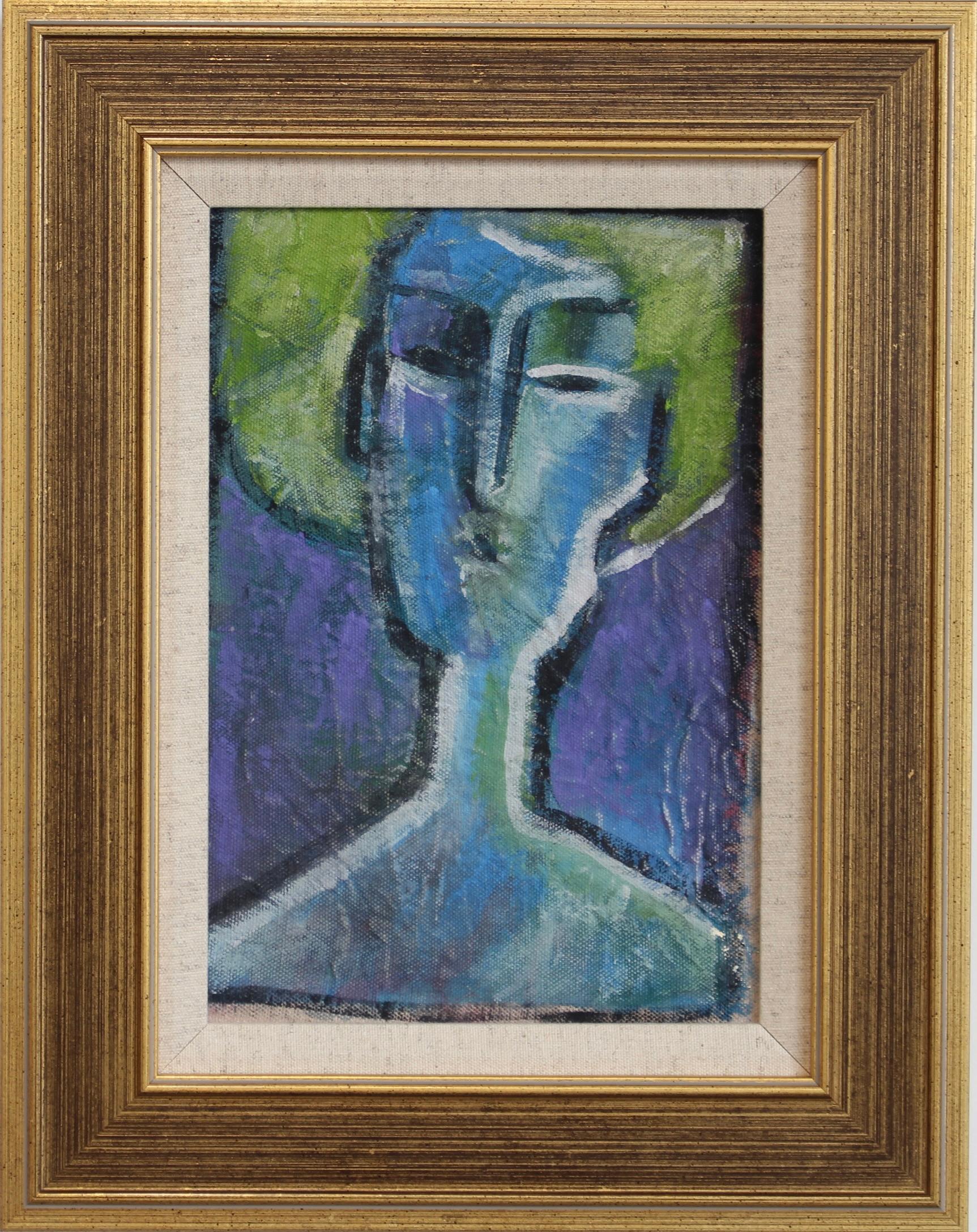 Unknown Portrait Painting - Florentine Expressions: A Portrait Series VI
