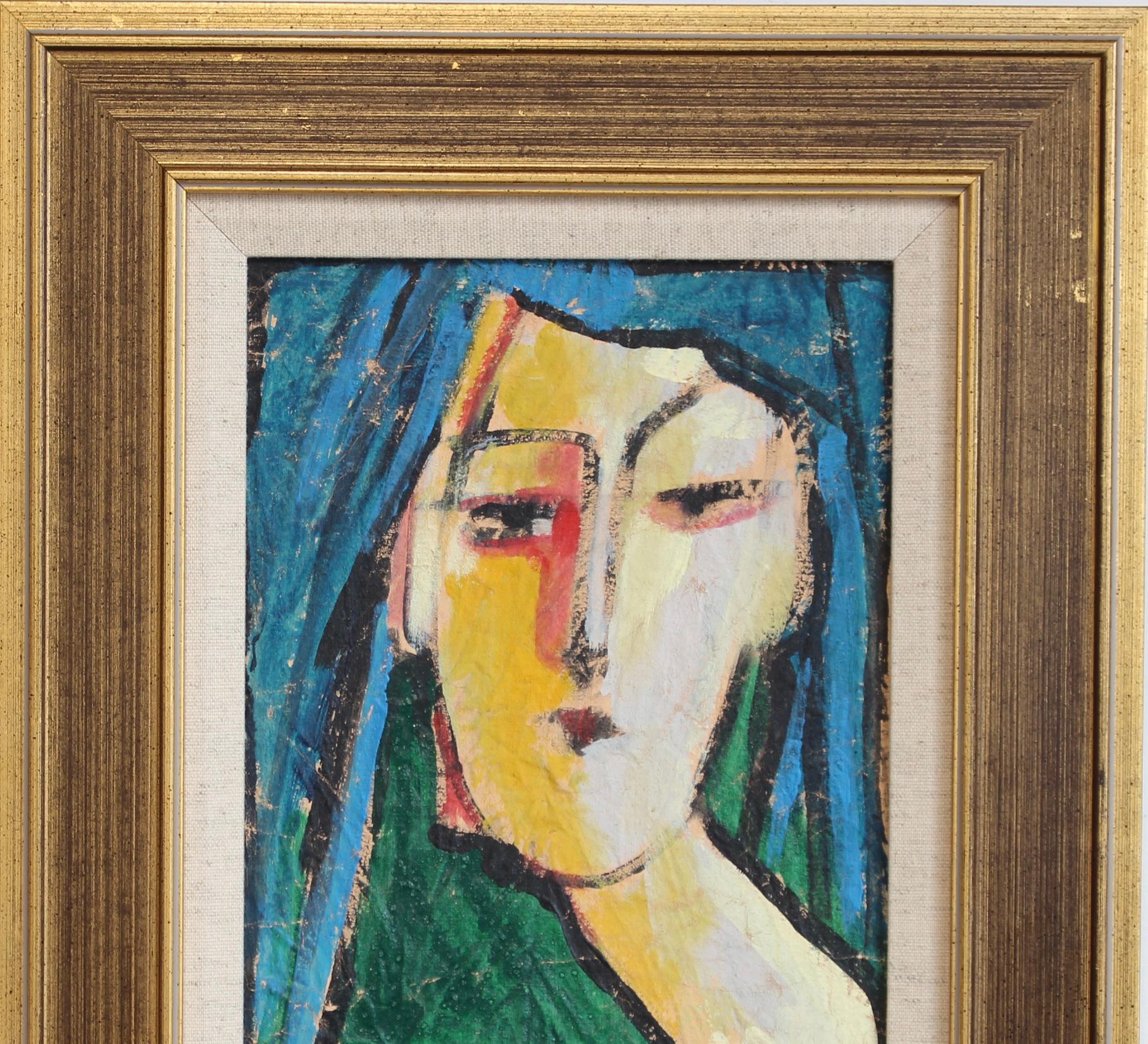 Florentine Expressions: A Portrait Series VII - Modern Painting by Unknown